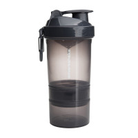 Шейкер, SmartShake Original2Go, SmartShake, 600 мл (Темно-сірий)