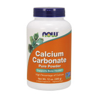 Кальцій, Calcium Carbonate, NOW, 340 г