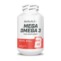 Омега-3, Mega Omega 3, BioTech, 180 капсул