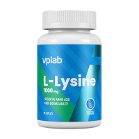 Лизин, L-Lysine 1000 mg, VP Lab, 90 таблеток