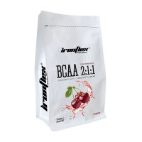 BCAA, BCAA 2:1:1, IronFlex, 1 кг (Клубника)