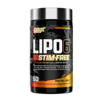Жиросжигатель, Lipo 6 Black Stim-Free, Nutrex, 60 капсул
