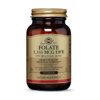 Витамины и минералы, Folate 1,333 mcg DFE (Folic Acid 800 mcg), Solgar, 250 капсул