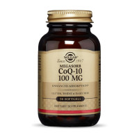 Добавка для здоров'я, CoQ-10 100 mg megasorb, Solgar, 90 капсул