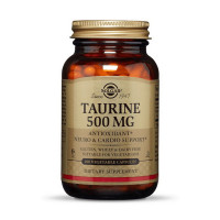 Таурин, Taurine 500 mg, Solgar, 100 капсул
