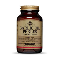 Добавка для здоровья, Garlic Oil Perles Concentrate, Solgar, 250 капсул