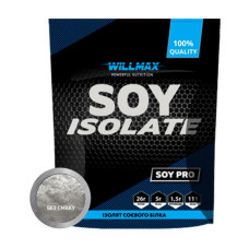 Соевый протеин, Soy Isolate, Willmax, 900 г (Без вкуса)