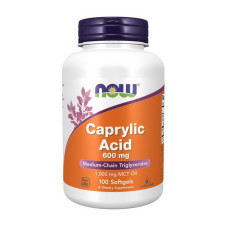 Caprylic Acid 600 mg (100 softgels)