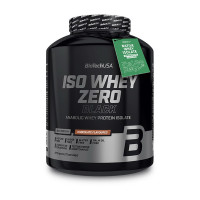 Ізолят протеїну, Iso Whey Zero Black, BioTech, 2,27 кг (Ваніль)
