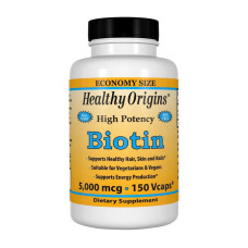 Biotin 5000 mcg (150 veg caps)