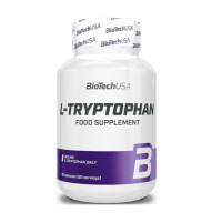 Аминокислоты, L-Tryptophan, BioTech, 60 капсул
