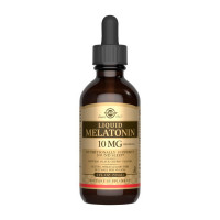 Добавка для здоров'я, Liquid Melatonin 10 mg, Solgar, 59 мл