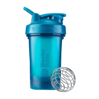 Пляшка для води, Blender Bottle Classic, Blender Bottle, 600 мл (Морський синій)