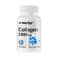 Колаген, Collagen 3000mg, IronFlex, 100 таблеток