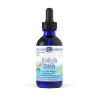 Добавка для здоровья, Baby's DHA with Vitamin D3, Nordic Naturals, 60 мл