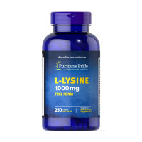 L-Lysine 1000 mg Free Form (250 caplets)
