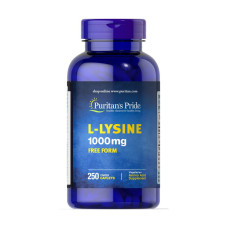 L-Lysine 1000 mg Free Form (250 caplets)