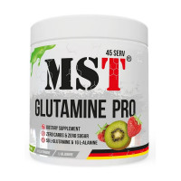 Глютамін, Glutamine Pro zero, MST, 315 г (Фруктовий пунш)