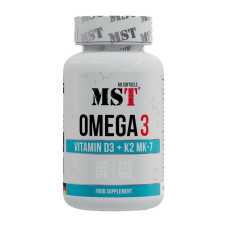 Omega 3 + Vitamin D3 + K2 MK-7 (60 softgels)