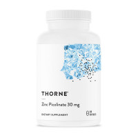 Цинк, Zinc Picolinate 30 mg, Thorne Research, 180 капсул