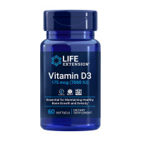 Vitamin D3 175 mcg (7000 IU) (60 softgels)