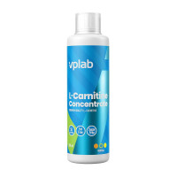 L-карнітин, L-Carnitine 120 000, VP Lab, 500 мл (Тропічні фрукти)