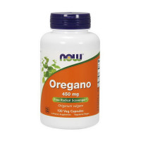 Добавка для здоров'я, Oregano 450 mg, NOW, 100 капсул