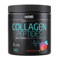 Колаген, Collagen Peptides, VP Lab, 300 г (Лісові ягоди)