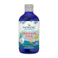 Омега-3, Children's DHA 530 mg Omega-3, Nordic Naturals, 237 мл (Натуральна полуниця)
