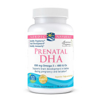 Добавка для здоровья, Prenatal DHA, Nordic Naturals, 90 капсул