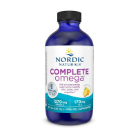 Омега-3, Complete Omega, Nordic Naturals, 237 мл (Лимон)