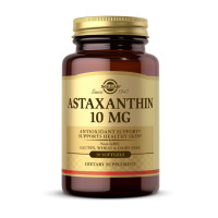 Добавка для здоров'я, Astaxanthin 10 mg, Solgar, 30 капсул