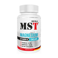 Magnesium Chelate + Vitamin B (100 pills)