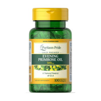 Добавка для здоровья, Evening Primrose Oil 500 mg, Puritan's Pride, 100 капсул