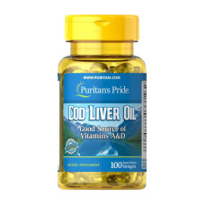 Cod Liver Oil 415 mg (100 softgels)