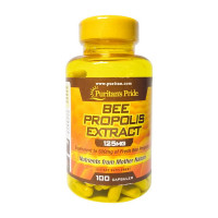Добавка для здоровья, Bee Propolis Extract 125 mg, Puritan's Pride, 100 капсул