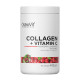 Коллаген, Collagen + Vitamin C, OstroVit, 400 г (Кола с ромом)