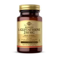 Добавка для здоровья, L-Glutathione 250 mg, Solgar, 30 капсул