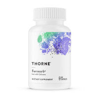 Добавка для здоровья, Ferrasorb, Thorne Research, 60 капсул