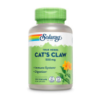 Добавка для здоров'я, Cat`s Claw 500 mg, Solaray, 100 капсул