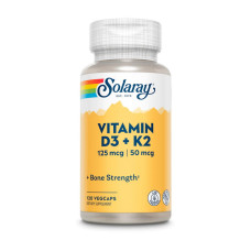 Vitamin D3 + K2 (Soy Free) (120 veg caps)