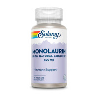 Добавка для здоров'я, Monolaurin 500 mg (immune system support), Solaray, 60 капсул