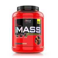 Гейнер, i Mass, Genius Nutrition, 2,5 кг (Шоколад)