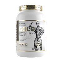 Сироватковий протеїн, Gold Whey, Kevin Levrone, 908 г (Банан-персик)