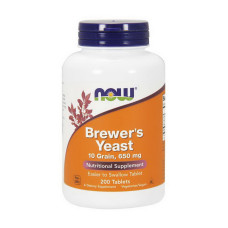 Brewer's Yeast 10 Grain 650 mg (200 tabs)