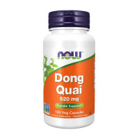 Добавка для здоровья, Dong Quai 520 mg, NOW, 100 капсул