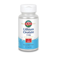 Lithium Orotate 5 mg (60 veg caps)