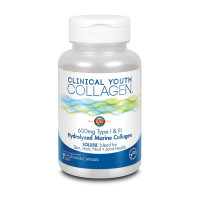 Коллаген, Collagen 600 mg Type | & |||, KAL, 60 капсул