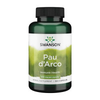 Добавка для здоровья, Pau d'Arco 500 mg, Swanson, 100 капсул