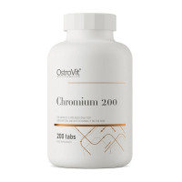 Вітаміни та мінерали, Chromium 200, OstroVit, 200 таблеток